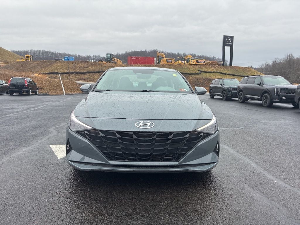 2023 Hyundai Elantra Hybrid Blue