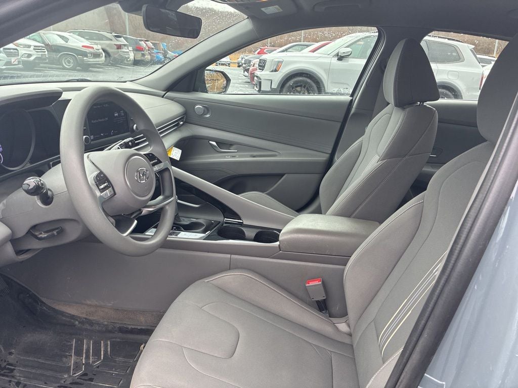 2023 Hyundai Elantra Hybrid Blue