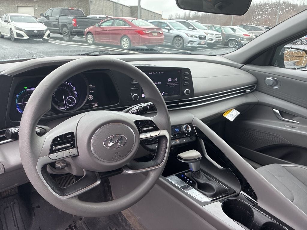 2023 Hyundai Elantra Hybrid Blue