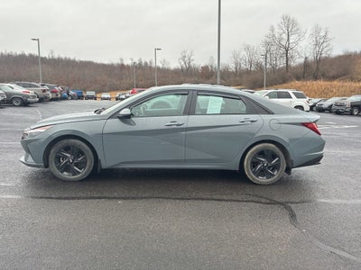 2023 Hyundai Elantra Hybrid Blue