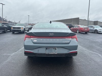 2023 Hyundai Elantra Hybrid Blue