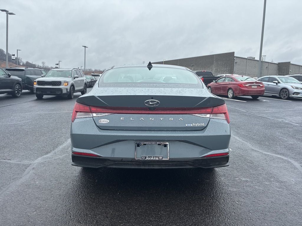 2023 Hyundai Elantra Hybrid Blue