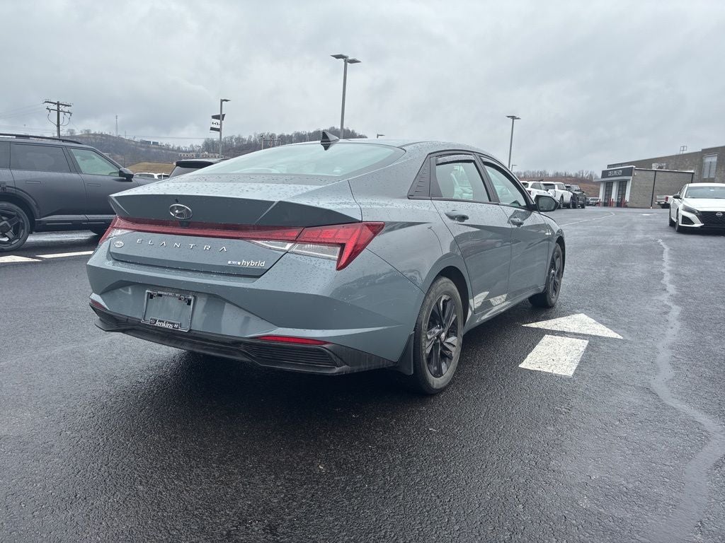 2023 Hyundai Elantra Hybrid Blue