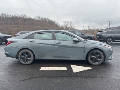 2023 Hyundai Elantra Hybrid Blue