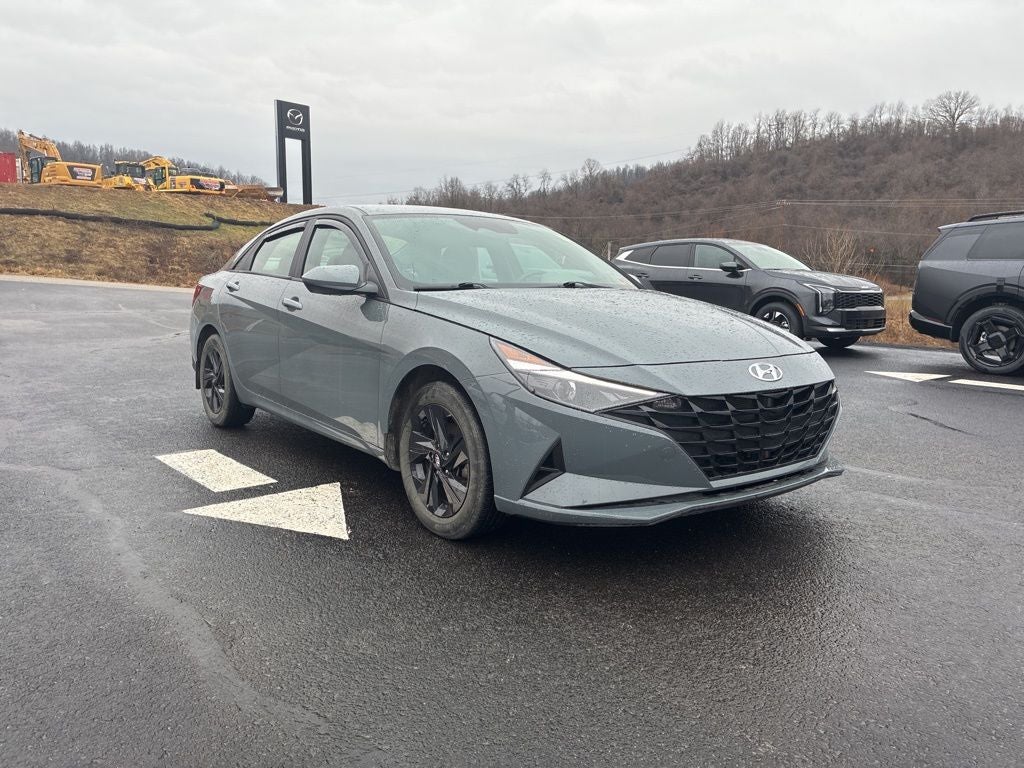 2023 Hyundai Elantra Hybrid Blue