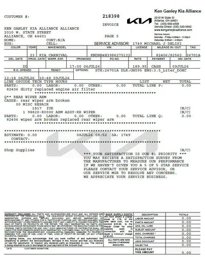 2023 Kia Carnival LX Seat Package
