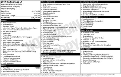 2017 Kia Sportage LX